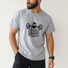 Beards & Gains Mens T-Shirt — view 2