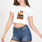 Dogs Only Women's Crop Top — view 2