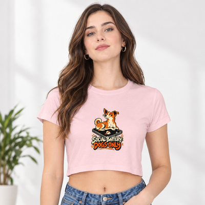 Dogs Only Women's Crop Top
