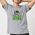 Merge Conflict Men's T-Shirt — view 4